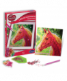 CANEVAS À DIAMANTER - CHEVAL