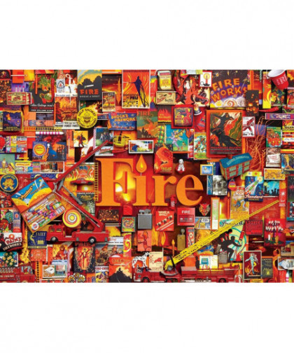 PUZZLE 1.000 PCS - FIRE