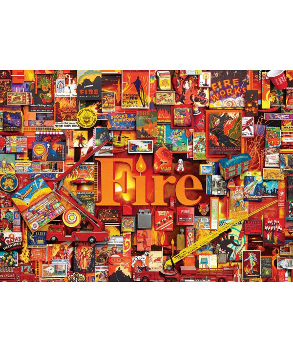 PUZZLE 1.000 PCS - FIRE