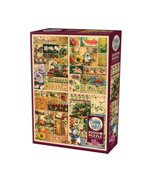 PUZZLE 2.000 PCS - 4 SEASONS