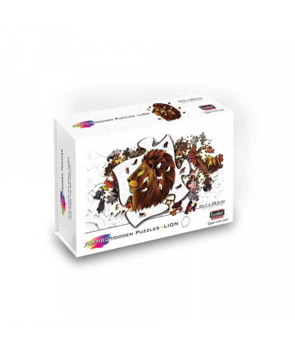 2D RAINBOWOODEN PUZZLE - LION