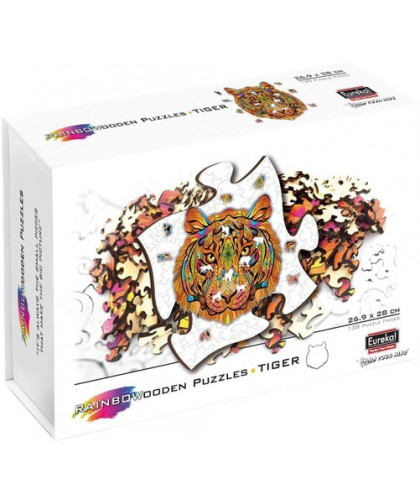 2D RAINBOWOODEN PUZZLE - TIGRE