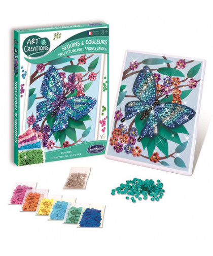 SEQUINS & COLOURS - PAPILLONS