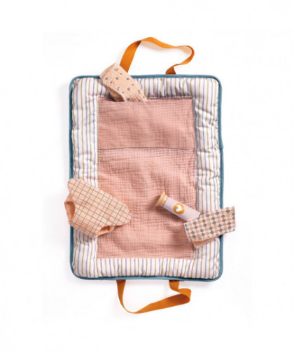 POMEA - LE SOIN - SAC À LANGER BLUE FLY