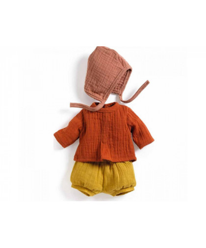 POMEA - VÊTEMENTS DE POUPÉES - MANDARINE