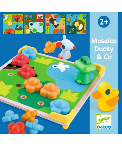 JEUX ÉDUCATIFS - MOSAÏCO - DUCKY & CO