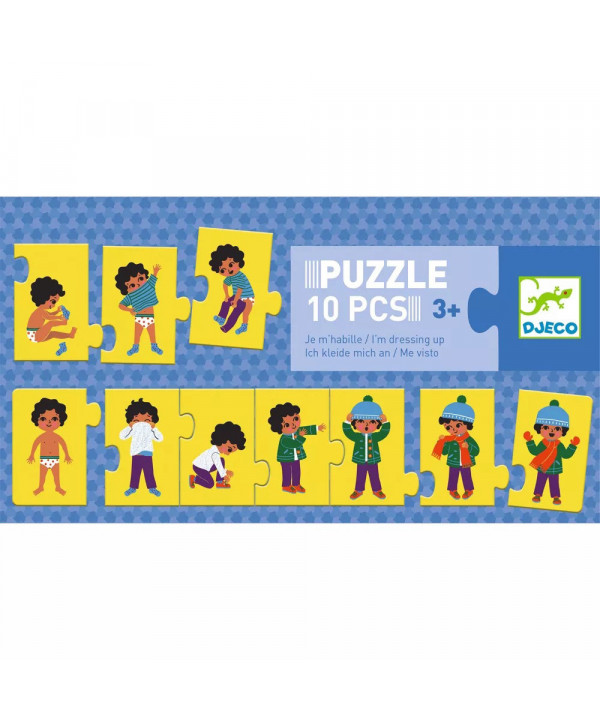 PUZZLES DUO-TRIO - JE M'HABILLE