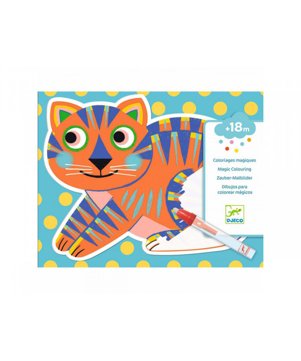 COLORIAGE POUR LES PETITS - A L'EAU - ANIMALO-MA