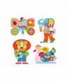COLORIAGE POUR LES PETITS - A L'EAU - ANIMALO-LEN