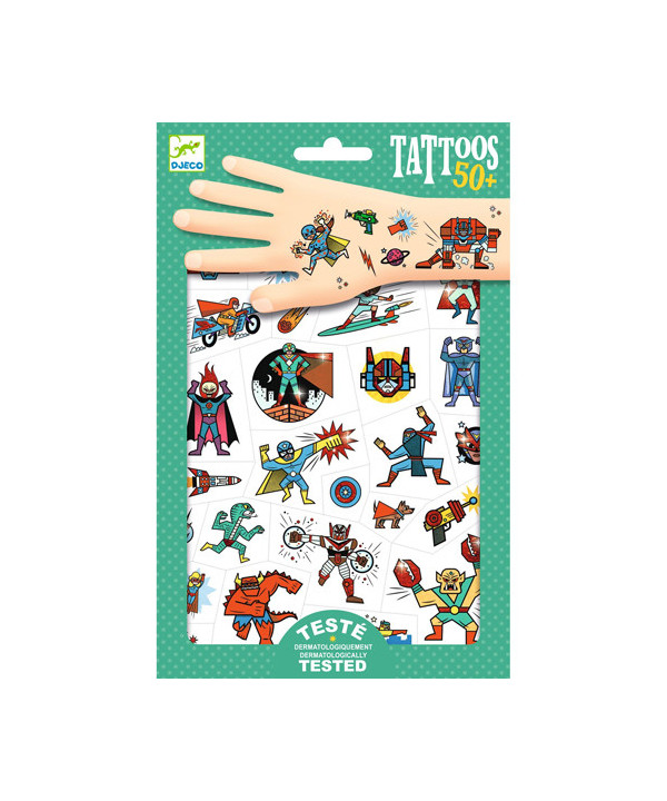 TATOUAGE - HEROES VS VILLAINS