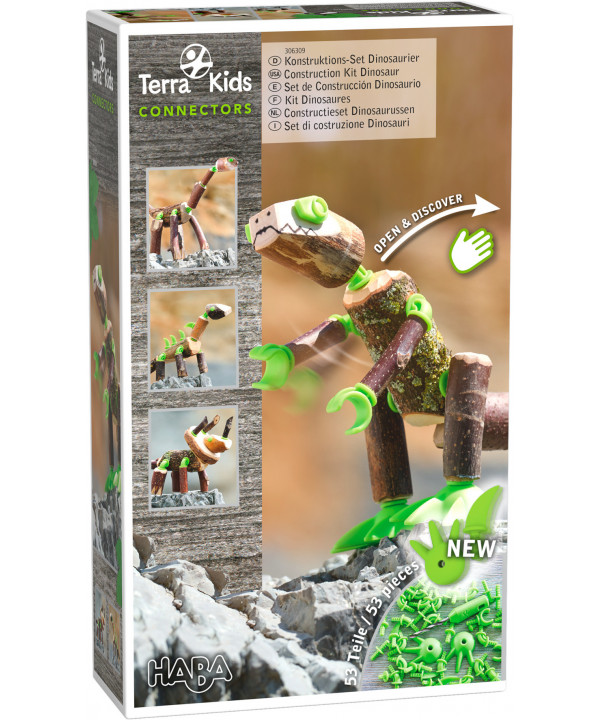 TERRA KIDS - CONNECTORS - KIT DINOSAURES