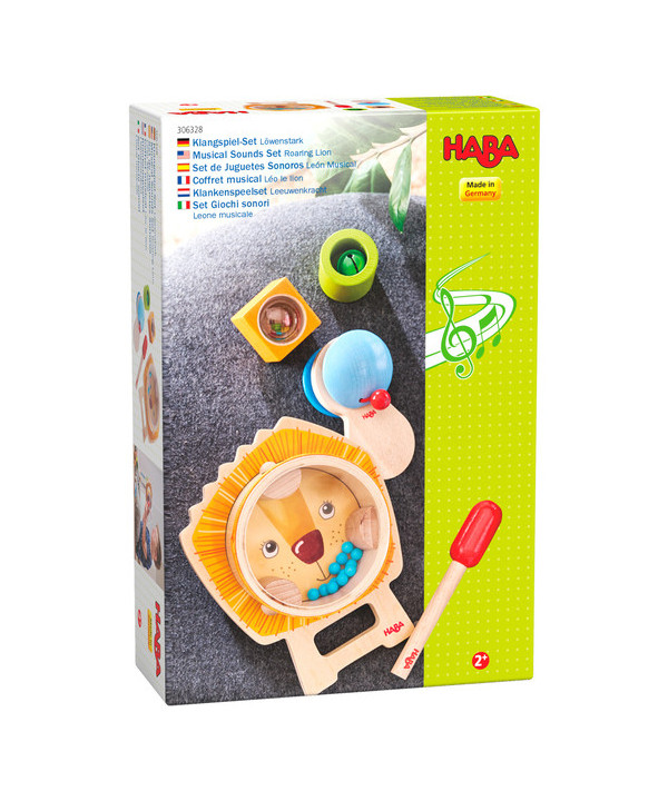 COFFRET MUSICAL LÉO LE LION
