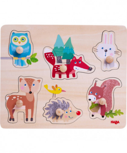 PUZZLE ANIMAUX DE LA FORÊT