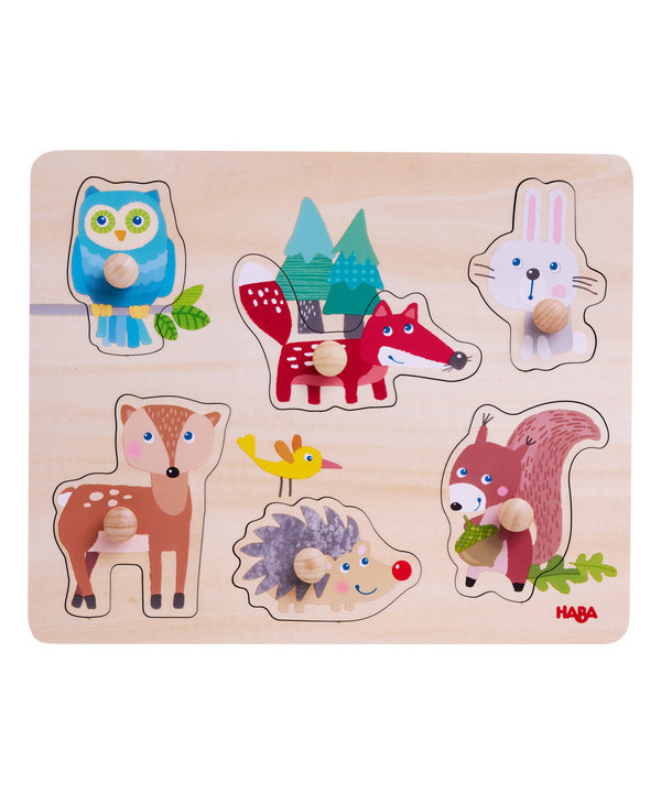 PUZZLE ANIMAUX DE LA FORÊT