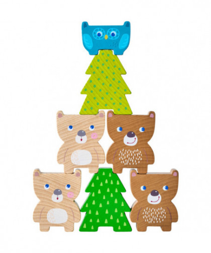 JEU À EMPILER - LES ACROBATES DE LA FORÊT