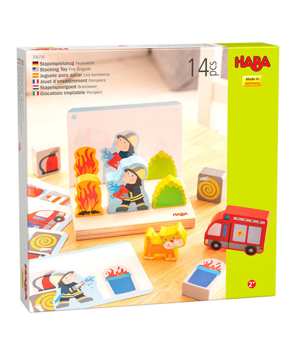 JEU À EMPILER 3D - POMPIERS