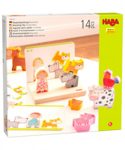 JEU À EMPILER 3D - A LA FERME