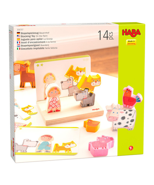 JEU À EMPILER 3D - A LA FERME
