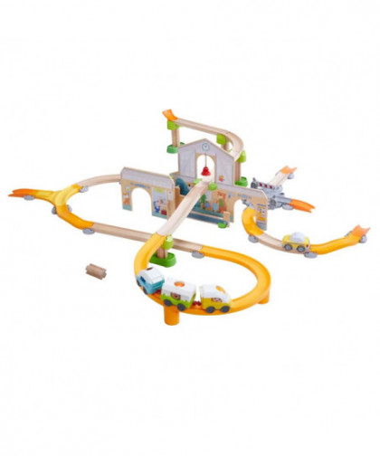 KULLERBÜ TOBOGGAN - CIRCUIT DE JEU BIENVENUE EN GARE