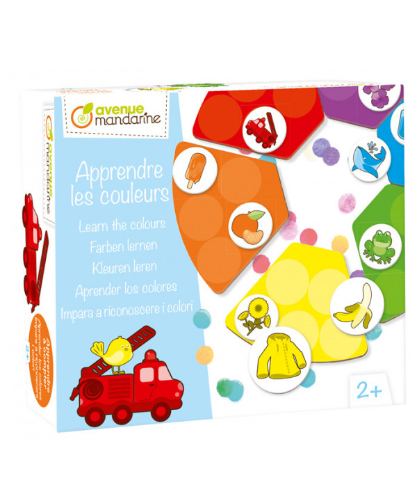 JEU ÉDUCATIF - APPRENDRE LES COULEURS
