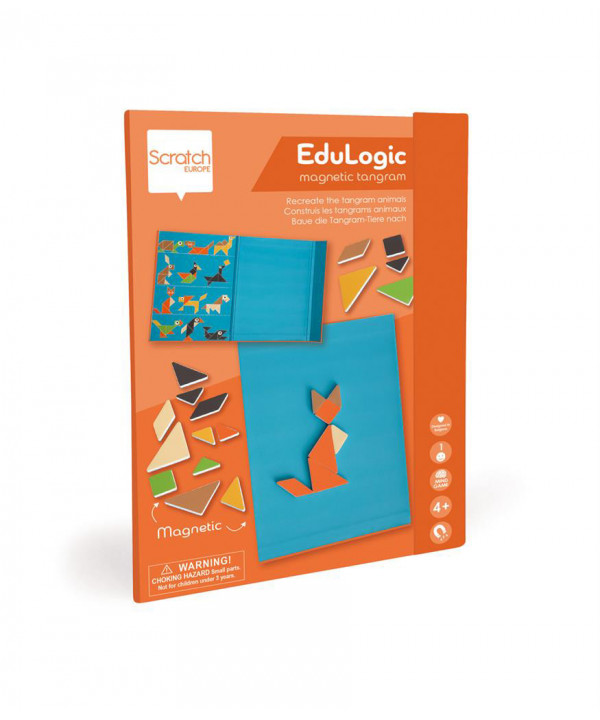 LIVRE EDULOGIC: ANIMAUX TANGRAM