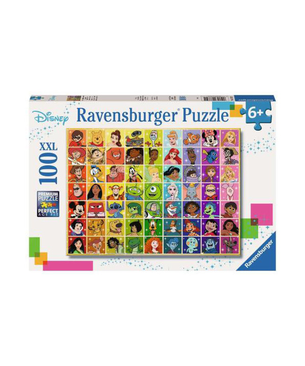 PZLL 100 PCS XXL - LA PALETTE DE COULEURS DISNEY