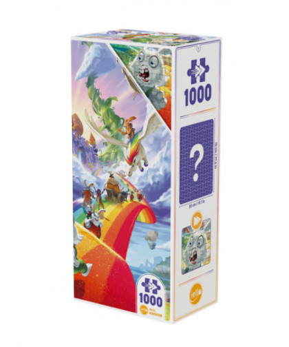 PUZZLE TWIST - 1.000 pcs - BUNNY KINGDOM IN THE SKY