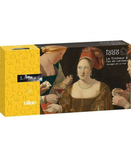 PUZZLE 1.000 PCS - LE TRICHEUR À L'AS DE CARREAU
