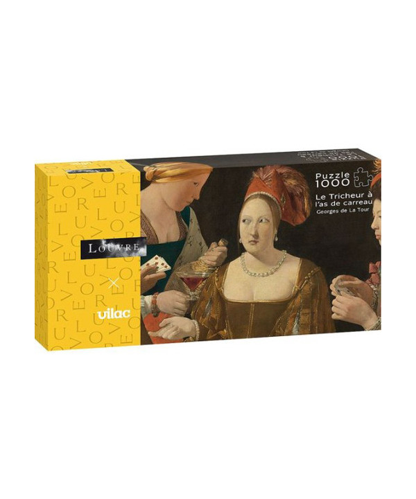 PUZZLE 1.000 PCS - LE TRICHEUR À L'AS DE CARREAU