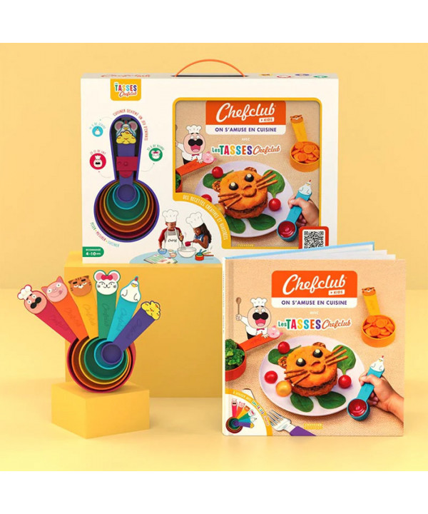 COFFRET KIDS ON S'AMUSE EN CUISINE AVEC LES TASSE