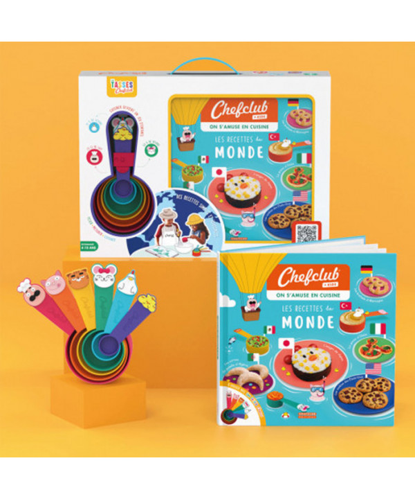 COFFRET KIDS - LES RECETTES DU MONDE