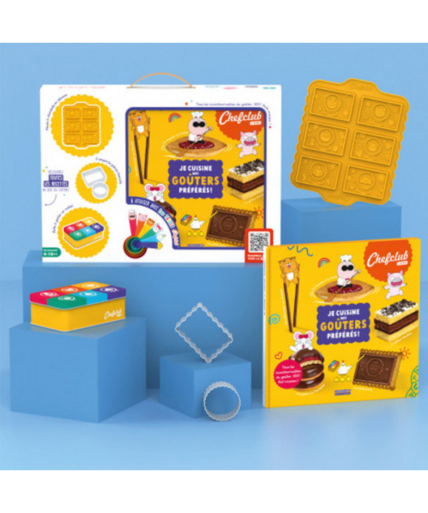 COFFRET KIDS - JE CUISINE MES GOÛTERS PRÉFÉRÉS