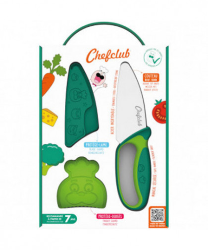 LE COUTEAU DU CHEF KIDS VERT