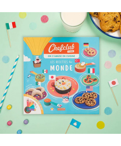 LIVRE KIDS - LES RECETTES DU MONDE