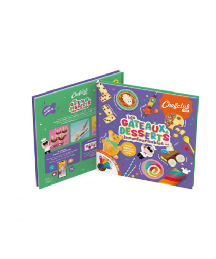 LIVRE KIDS : LES GÂTEAUX & DESSERTS INCONTOURNABL