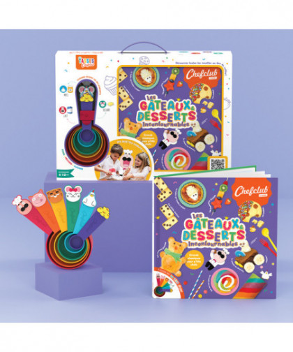 COFFRET KIDS - LES GÂTEAUX & DESSERTS INCONTOURNABLE