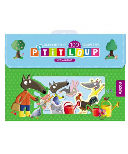 P'TIT LOUP - MA POCHETTE DE 100 GOMMETTES