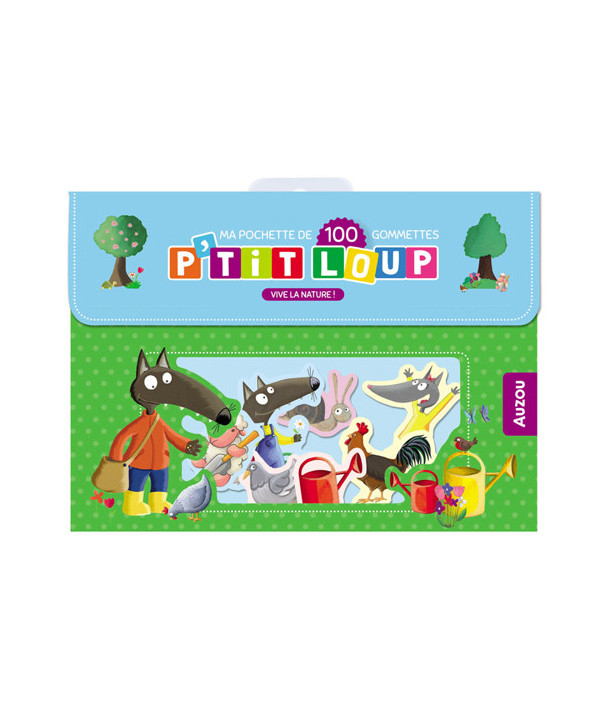P'TIT LOUP - MA POCHETTE DE 100 GOMMETTES