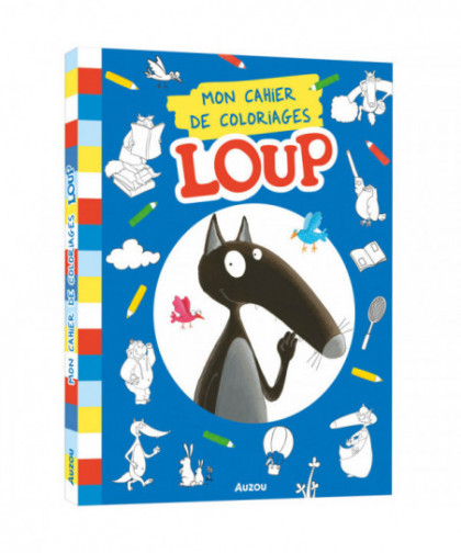CAHIER DE COLORIAGE LOUP