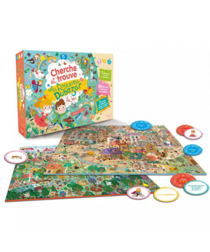 CHERCHE ET TROUVE AU ROYAUME DUBAZAR - LE JEU