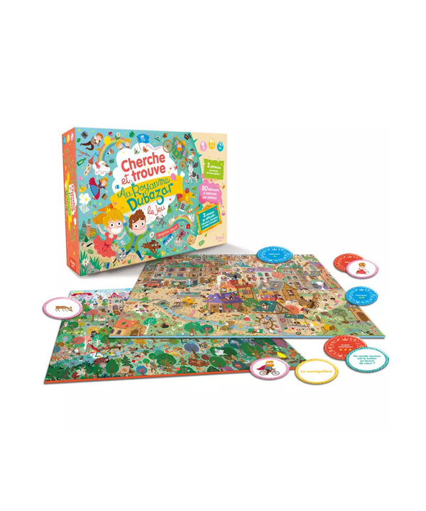 CHERCHE ET TROUVE AU ROYAUME DUBAZAR - LE JEU
