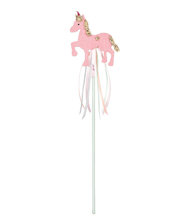 BAGUETTE MAGIQUE LICORNE - GLITTER - ROSE-BLEU
