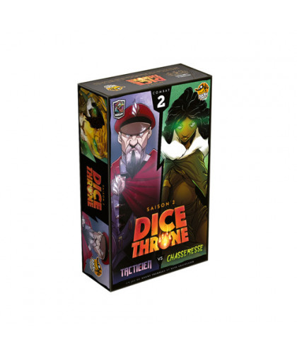 DICE THRONE S2 - TACTICIEN VS CHASSERESSE