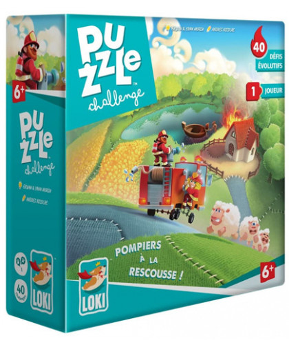 PUZZLE CHALLENGE : POMPIERS À LA RESCOUSSE