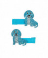PINCES À CHEVEUX VEERA - CHIEN - BLEU (J)