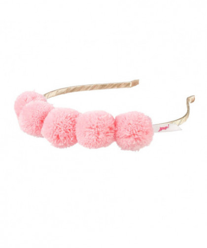 SERRE-TÊTE ROSA - POMPON - ROSE (K)
