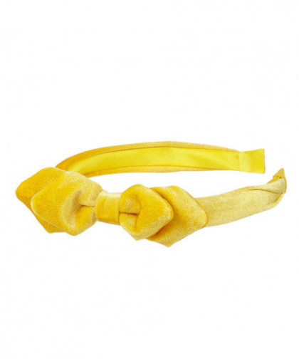 SERRE-TÊTE MAYKE - NŒUD - OCRE (L)