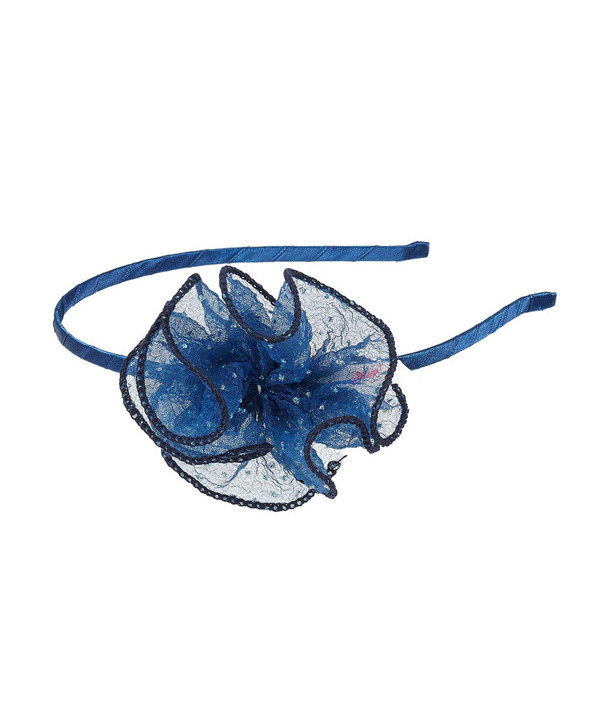 SERRE-TÊTE VERO - FLEUR - BLEU (J)