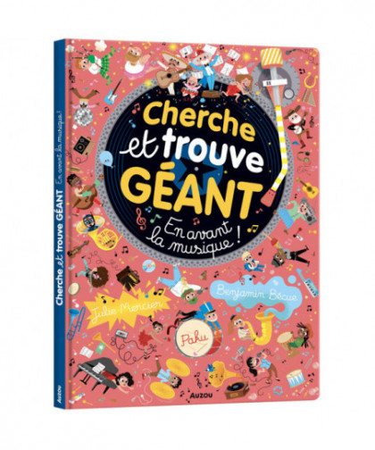 CHERCHE ET TROUVE GÉANT - EN AVANT LA MUSIQUE !