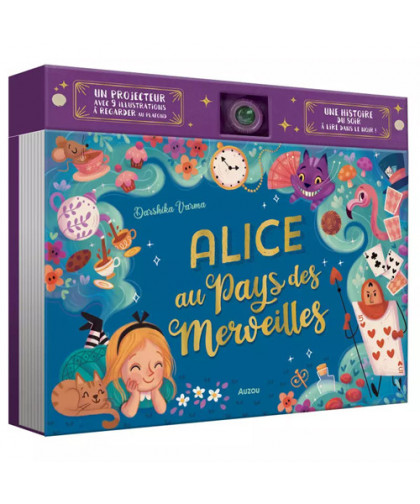 LIVRE PROJECTEUR - ALICE AU PAYS DES MERVEILLES